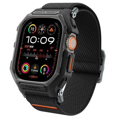 Etui SPIGEN Lite Fit Pro do Apple Watch Ultra 1/2 (49mm) Czarny matowy
