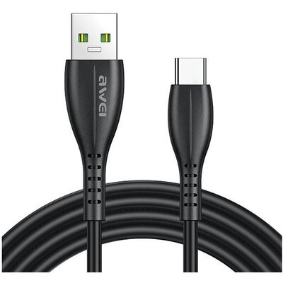 Kabel USB - USB-C AWEI CL-115T 1 m Czarny