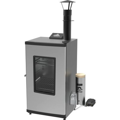 Wędzarnia BROWIN 330275 z termometrem 43 cm x 40 x 81 cm Srebrny