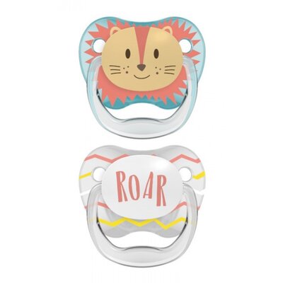 Smoczek DR BROWNS Prevent Motyl PV12015 0-6 m Niebieski (2 sztuki)