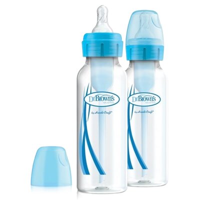 Butelka DR BROWN'S Standard Options+ 250 ml (2 szt.) Niebieski
