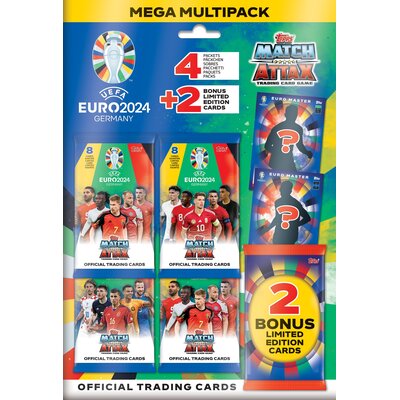 Karty TOPPS Euro 2024 Mega Multipack