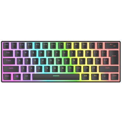 Klawiatura RAMPAGE Radiant K11 Czarny