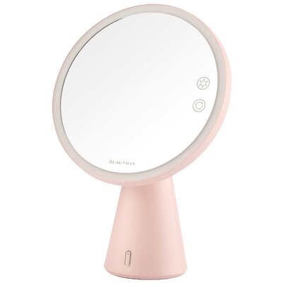 Lusterko kosmetyczne BEAUTIFLY Smart Moon Podświetlane z regulacją i wbudowanym głośnikiem Bluetooth