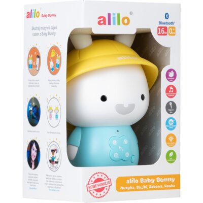 Zabawka lampka nocna ALILO Baby Bunny G9S+ Niebieski
