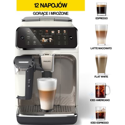 Ekspres PHILIPS LatteGo EP4443/70 (Silent Brew)