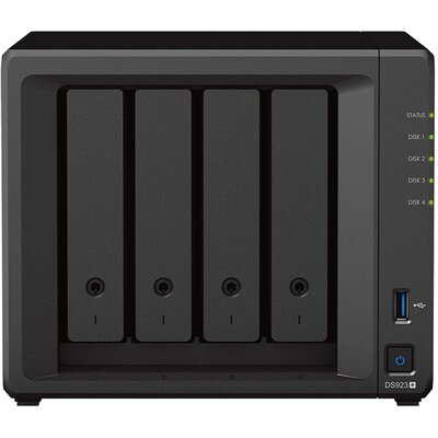 Serwer plików SYNOLOGY DS923+ 16TB (2x8TB), 4GB RAM