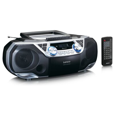 Radioodtwarzacz LENCO SCD-720SI Bluetooth Czarno-srebrny