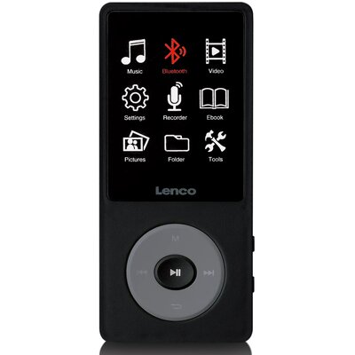 Odtwarzacz MP3/MP4 LENCO Xemio-860BK Czarno-szary