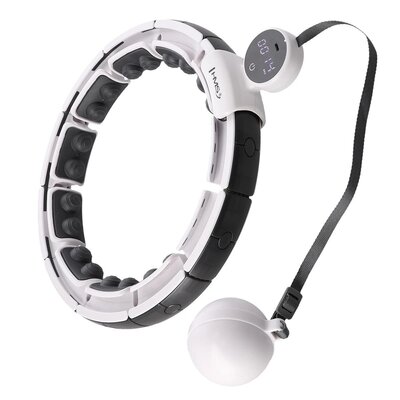 Hula hop HMS HHM16 Biały + Pas BR163 Plus size