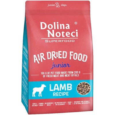 Karma dla psa suszona DOLINA NOTECI Superfood z jagnięciny 5kg