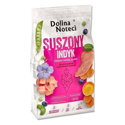 Karma dla psa suszona DOLINA NOTECI Premium z indyka 9 kg