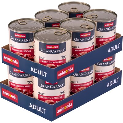 Karma dla psa ANIMONDA GranCarno Mięsny koktajl 12 x 800 g