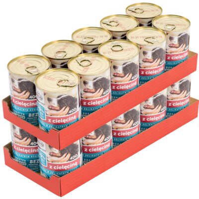 Karma dla psa FRENDI Cielęcina 20 x 400 g