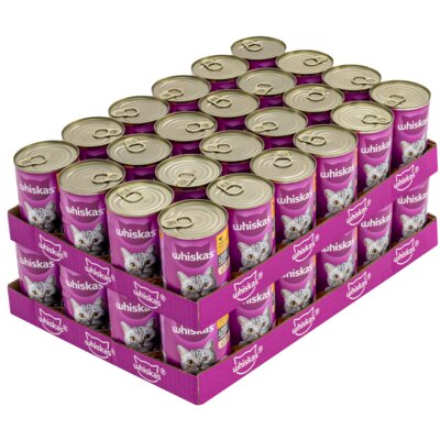 Karma dla kota WHISKAS Kurczak 48 x 400 g