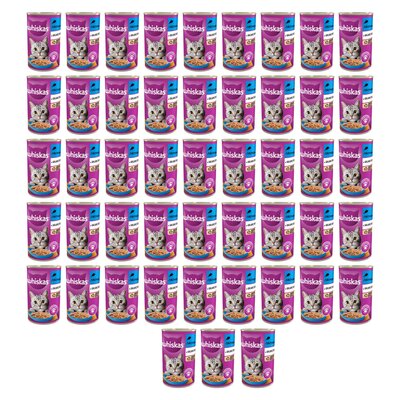 Karma dla kota WHISKAS Tuńczyk w galaretce 48 x 400 g