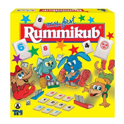 Gra towarzyska RUMMIKUB My First Rummikub LMD9603