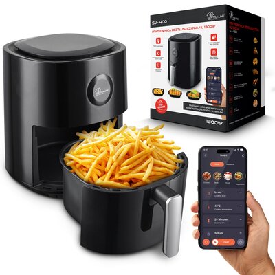 Air Fryer Frytkownica beztłuszczowa EXTRALINK SJ-400, 4l, Wi-Fi, programator czasowy
