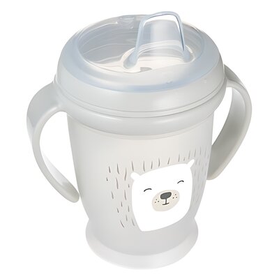 Kubek LOVI Sippy Master Buddy Bear 35/344 250 ml Szary