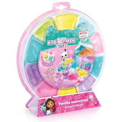 Zestaw kreatywny EPEE Paletka sensoryczna Koci Domek Gabi CDG60074