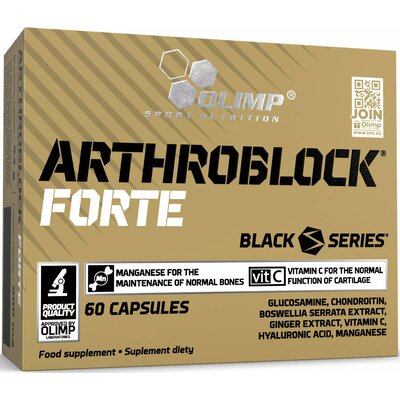 Фото - Вітаміни й мінерали Olimp Suplement na stawy  Arthroblock Forte  Arthroblock Forte (60 kapsułek)