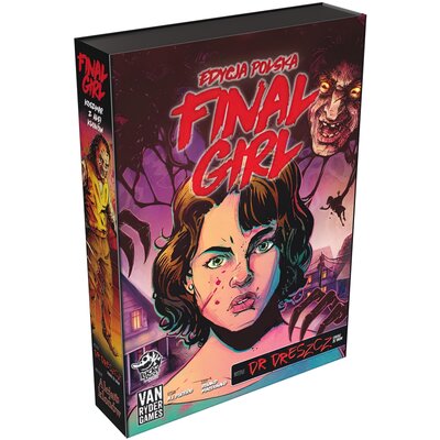 Obraz przedstawiający Gra planszowa LUCKY DUCK GAMES Dodatek do gry Final Girl Koszmar z Alei Klonów