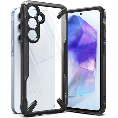 Etui RINGKE Fusion X do Samsung Galaxy A55 5G Czarny