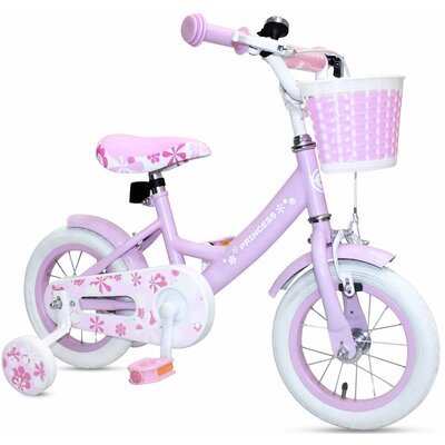 Zdjęcia - Rower dziecięcy ENERO   Princess 12 cali dla dziewczynki Różowy 