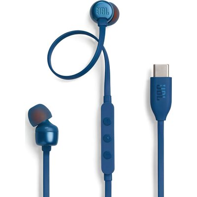 Słuchawki dokanałowe JBL Tune 310 USB-C Niebieski