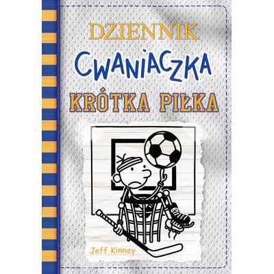 Książka Dziennik cwaniaczka Krótka piłka Tom 16 Jeff Kinney (miękka okładka)