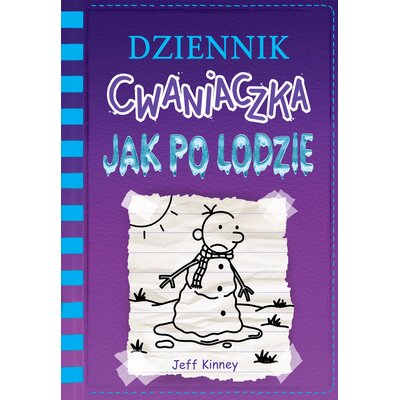 Książka Dziennik cwaniaczka Jak po lodzie Tom 13 Jeff Kinney (miękka okładka)