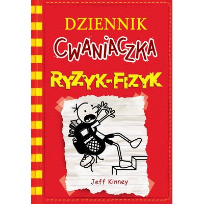 Książka Dziennik cwaniaczka Ryzyk-fizyk Tom 11 Jeff Kinney (miękka okładka)