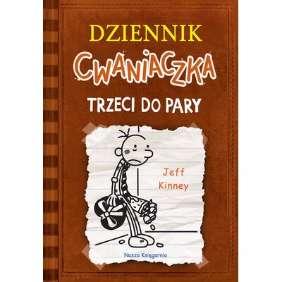 Książka Dziennik cwaniaczka Trzeci do pary Tom 7 Jeff Kinney (miękka okładka)