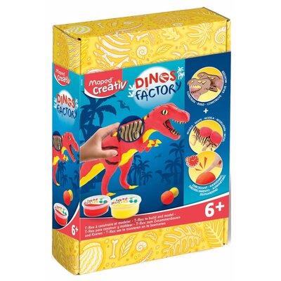 Masa plastyczna MAPED CREATIV Fabryka Dinozaurów 907210