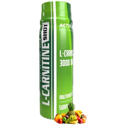 Spalacz tłuszczu ACTIVLAB L-Carnitine Shot Wieloowocowy (80 ml)