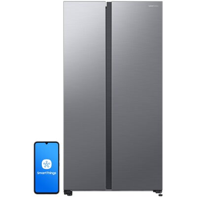 Lodówka SAMSUNG RS62DG5003S9EO Side by Side AI No Frost 178cm Stal szczotkowana