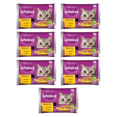 Karma dla kota WHISKAS Drobiowa Uczta (28 x 85 g)