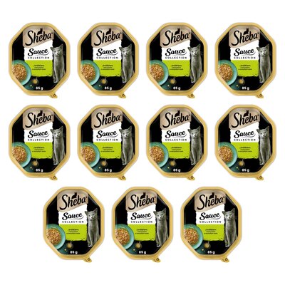 Karma dla kota SHEBA Sauce Speciale Królik z warzywami 11 x 85 g