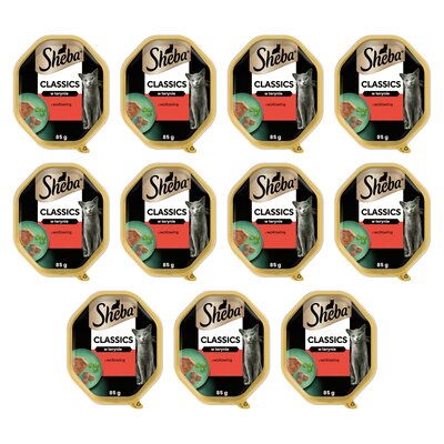 Karma dla kota SHEBA Classics Wołowina 11 x 85 g