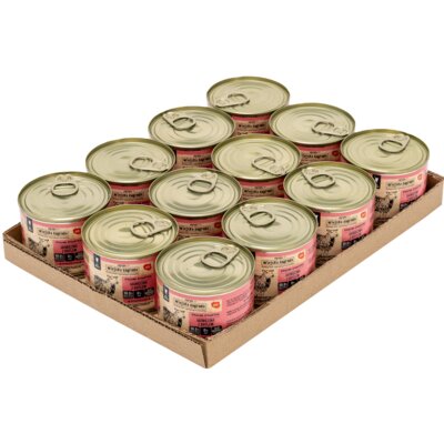 Karma dla kota WIEJSKA ZAGRODA Jagnięcina z krylem 12 x 200 g