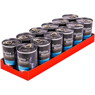Karma dla kota DOLINA NOTECI Premium z jagnięciną 12 x 400 g