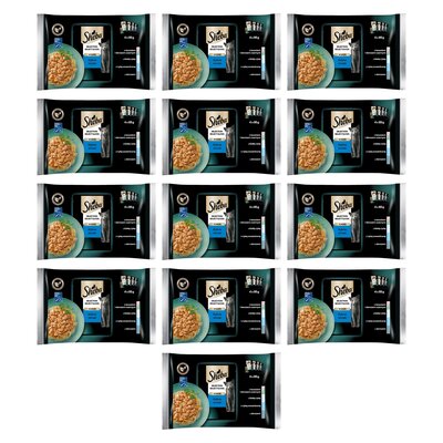 Karma dla kota SHEBA Selection in Sauce Rybne Smaki (52 x 85 g)