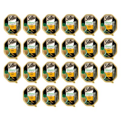 Karma dla kota SHEBA Natures Collection Indyk z marchewką w sosie 22 x 85 g