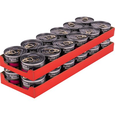 Karma dla kota DOLINA NOTECI Premium z filetem z piersi indyka w sosie 24 x 185 g