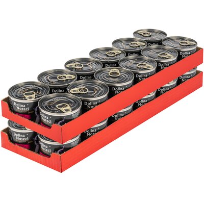 Karma dla kota DOLINA NOTECI Premium Junior z indykiem 24 x 185 g