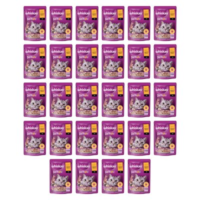 Karma dla kota WHISKAS Tasty Mix Indyk z jagnięciną 28 x 85 g