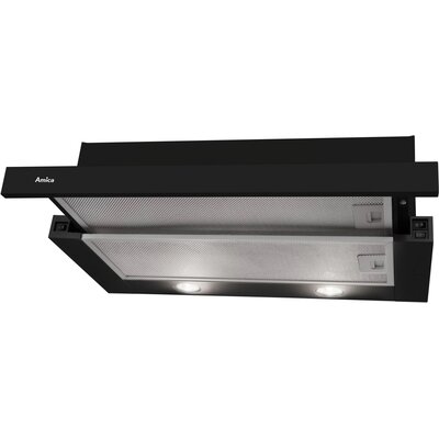 Okap AMICA OTP6243B Czarny 270m3/h 65dB klasa C Automatyczny włącznik/wyłącznik