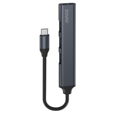 Hub SAVIO AK-71 USB 3.2 Gen. 1, Pasywny