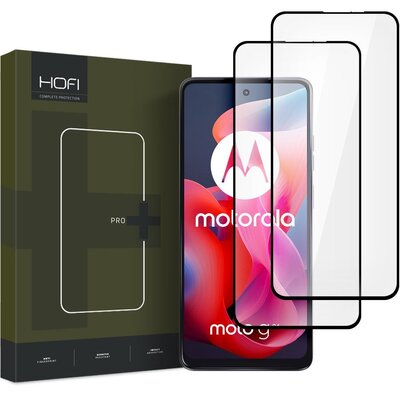 Szkło hartowane HOFI Glass Pro+ dla Motorola Moto G24/G24 Power/G04/E14 Czarny (2 szt.)