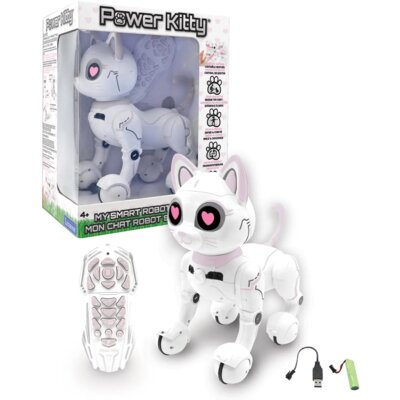 Robot zdalnie sterowany LEXIBOOK Power Kitty KITTY01